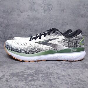 BROOKS‎ Ghost 16 Running Shoes Mens Size 8 D White Black Green